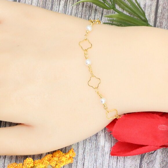 "Trendy Handmade Bracelet – A Stylish Gift for Women & Girls, MAR091611 - Picture 3 of 10